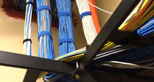 Cheap Vpn In Walsh Nd Dans Running Cat 5e Into the Network Closet Nice Velcro Bundles