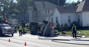 Car Accident Lawyer In Jefferson Ne Dans Cement Truck Flipped In Two-vehicle Crash Public Safety ...