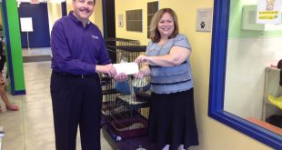 Car Insurance In Licking Oh Dans Hopewell Federal Presents Donation to the Licking County Humane society