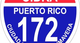 Car Rental software In Cidra Pr Dans Puerto Rico town Cidra Interstate Sticker Large 4" X 4", (bonus Small Sticker with order)