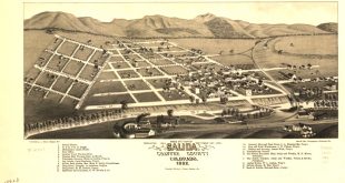 Cheap Vpn In Chaffee Co Dans Bird's Eye View Of Salida, Chaffee County, Colorado. 1882 ...