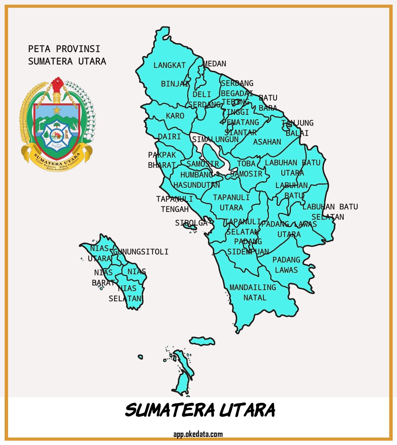 Info Lowongan Untuk Sumatera Utara 2022. Sumber : Https://commons.wikimedia.org/wiki/file:prov._sumatera_utara.jpg