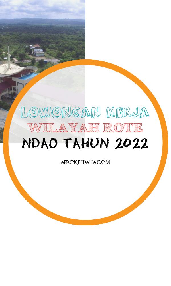 Info Lowongan Untuk Wilayah Rote Ndao 2022. Sumber : Https://en.wikipedia.org/wiki/rote_ndao_regency