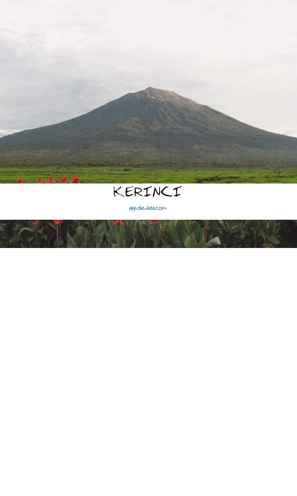 Informasi Kerja Di Lokasi Kerinci 2022. Sumber : Https://en.wikipedia.org/wiki/mount_kerinci