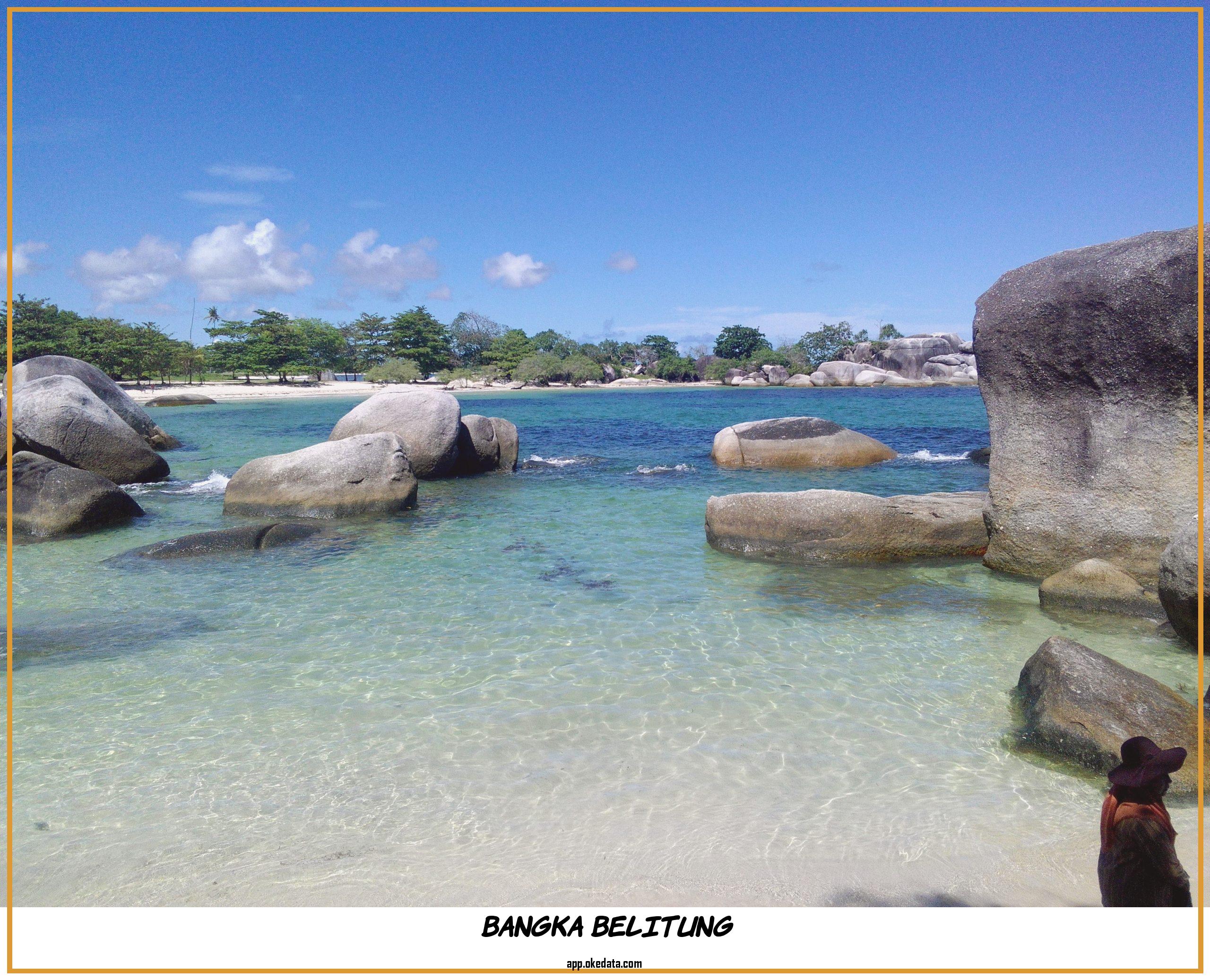 Kesempatan Kerja Di area Bangka Belitung . Sumber : Https://en.wikipedia.org/wiki/file:tanjung_tinggi_beach,_bangka-belitung_province,_indonesia.jpg