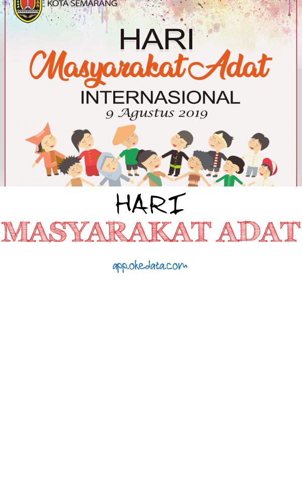 Link Bingkai Twibbon Memperingati Hari Masyarakat Adat Tahun 2022