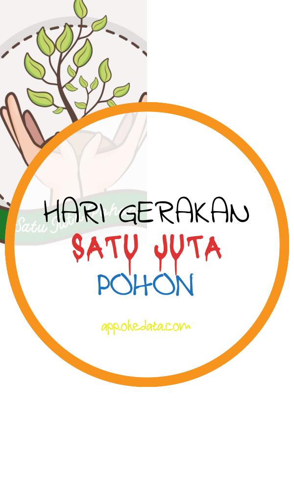 Link Disain Twibbon Memperingati Hari Gerakan Satu Juta Pohon Tahun 2022