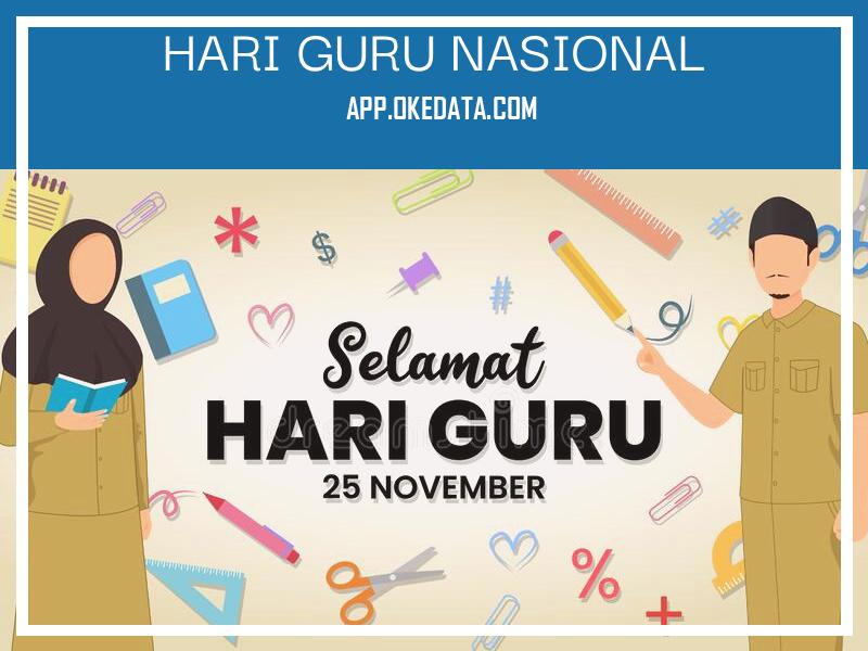 Link Disain Twibbon Memperingati Hari Guru Nasional 2022