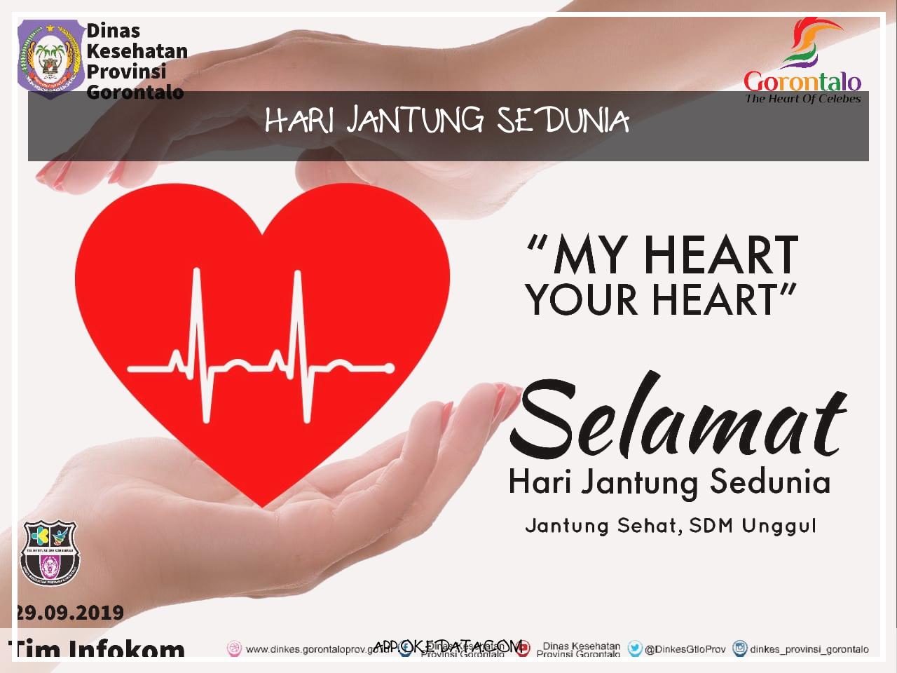 Link Disain Twibbon Memperingati Hari Jantung Sedunia Tahun 2022