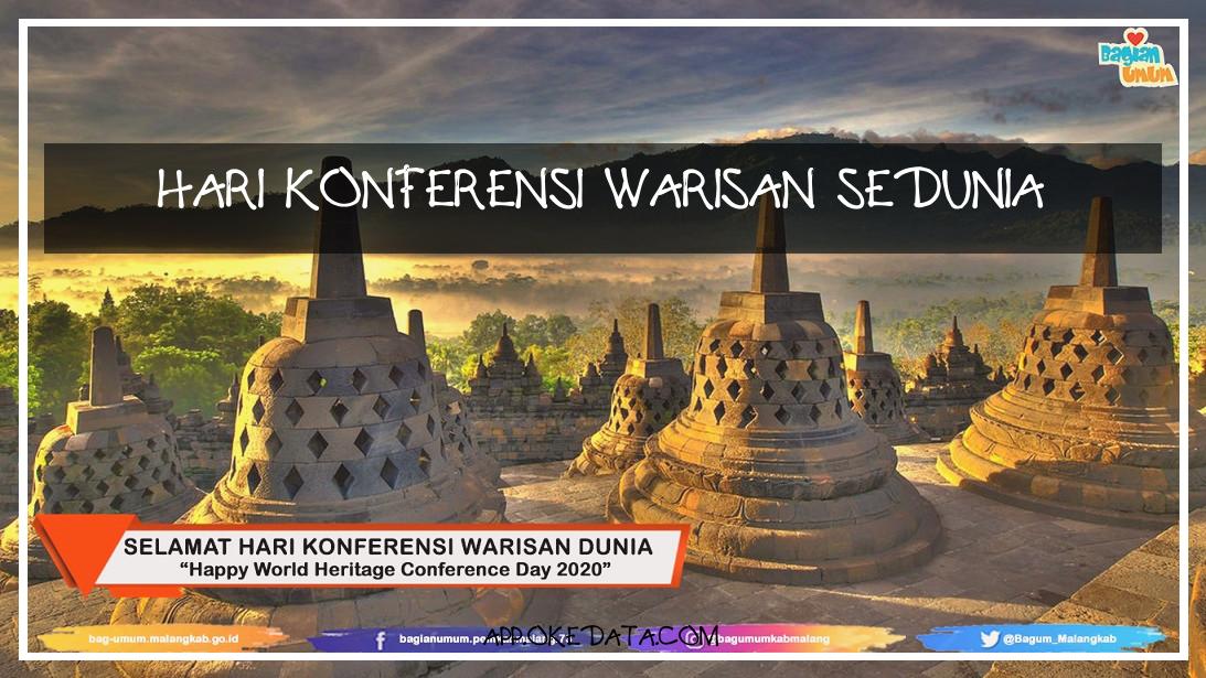 Link Disain Twibbon Memperingati Hari Konferensi Warisan Sedunia 2022