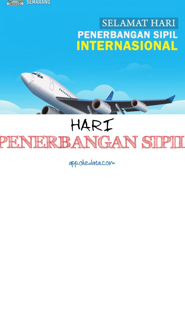 Link Disain Twibbonize Memperingati Hari Penerbangan Sipil Tahun 2022