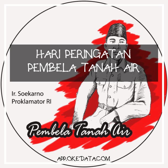 Link Disain Twibbonize Memperingati Hari Peringatan Pembela Tanah Air 2022