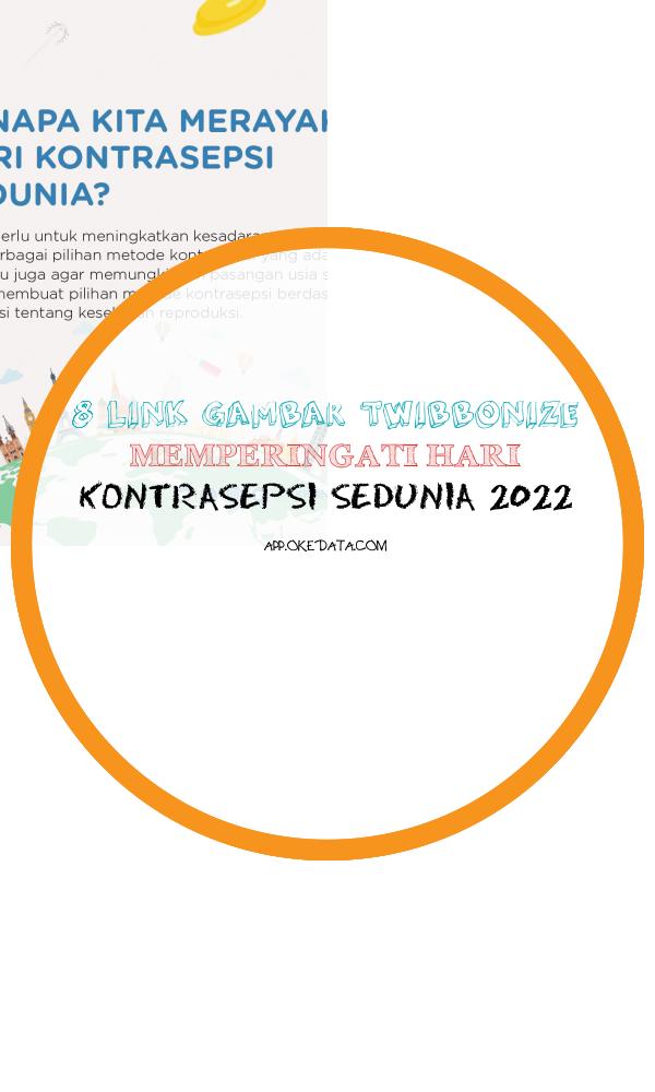 Link Foto Twibbon Memperingati Hari Kontrasepsi Sedunia Tahun 2022