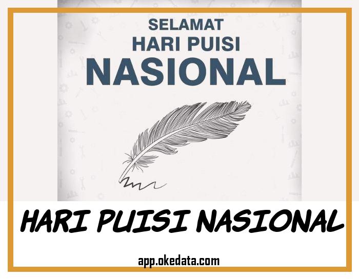 Link Foto Twibbon Memperingati Hari Puisi Nasional Tahun 2022