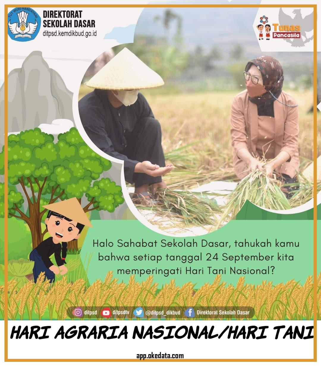 Link Gambar Twibbonize Memperingati Hari Agraria Nasional/hari Tani 2022