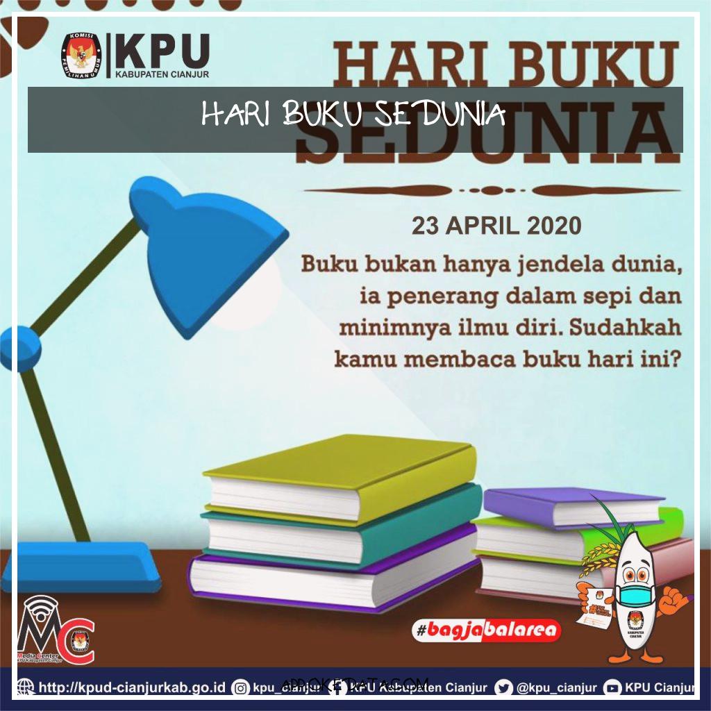 Link Gambar Twibbonize Memperingati Hari Buku Sedunia 2022