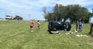 Linn Ia Car Accident Lawyer Dans Car Vaults, Rolls Off Highway 151 Due to "medical event," Linn ...