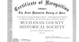 Small Business software In Buchanan Ia Dans Buchanan County Historical society and the New Underground tour In ...