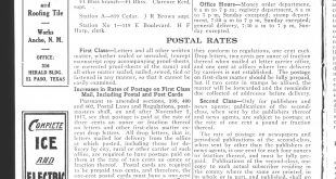 Small Business software In Clay Tx Dans El Paso City Directory 1918 Page 84 the Portal to Texas History