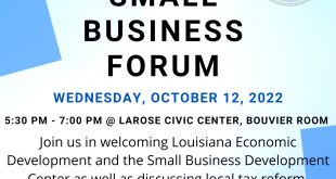 Small Business software In Lafourche La Dans Lafourche Parish (@lafourchegov) / Twitter