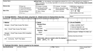 Small Business software In New York Ny Dans Fillable form Gr 16 Employee Enrollment Change form Aetna