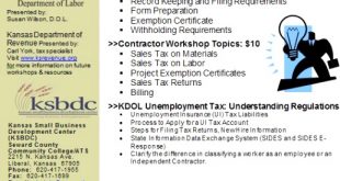 Small Business software In Seward Ks Dans Small Business and Contractor Tax Workshops and Understanding ...