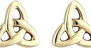 Small Business software In Trinity Ca Dans Trinity Knot Earrings Small Gold Plated Studs Irish Amazon