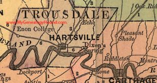 Vpn Services In Trousdale Tn Dans Trousdale County, Tennessee 1888 Map Tennessee Map, Trousdale ...