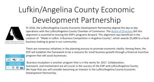 Small Business software In Angelina Tx Dans Welcome to Lufkin. - Ppt Download