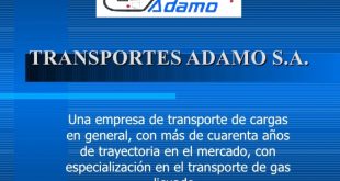 Small Business software In Iberia La Dans Presentación Transportes Adamo S A