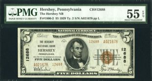 Small Business software In Indiana Pa Dans Hershey Pa Ch 1929t2 $5 A Choice Au Pmg 55 Epq