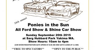 Car Insurance In Columbia Wa Dans Ponies In the Sun Car Show Held Each September In Yakima Washington