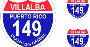 Car Rental software In Villalba Pr Dans Puerto Rico town Villalba Interstate Sticker (package Of 3), Large 4 X 4, Small 2.5 X 2.5, (bonus Small Sticker with order)