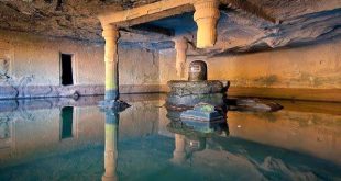 Memphis Car Accident Lawyer Dans Huge Shivling at the Kedareshwar Cave at Harishchandragadbraldey