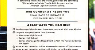 Small Business software In Skamania Wa Dans Annual Stuff the Bus and Collections for Giving - Camas School ...