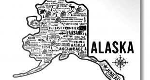 Car Insurance In Dillingham Ak Dans Alaska Map Print Minimalist State Map Katie ford - Etsy