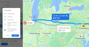 Cheap Vpn In Herkimer Ny Dans Road Trip? Google Maps Can now Tell You How Much You'll Pay In ...