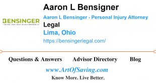 Personal Injury Lawyer Lima Ohio Dans Aaron L Bensigner Aaron L Bensinger Personal Injury attorney