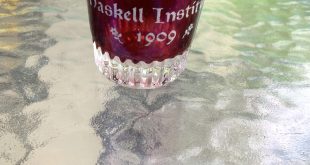 Small Business software In Haskell Ks Dans Antique 1909 Haskell Institute Lawrence Kansas Ruby souvenir Glass