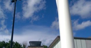 Car Accident Lawyer In Adair Ia Dans This Rest Stop In Iowa Has A Giant Wind Turbine Blade In Front Of ...