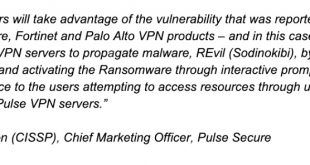 Cheap Vpn In Scott Il Dans Big Game Ransomware Being Delivered to organisations Via Pulse ...