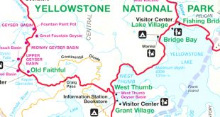 Vpn Services In Yellowstone Mt Dans Yellowstone National Park Maps - Official Park Map, topo and More
