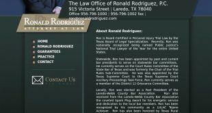 Personil Injury Lawyer In Gray Tx Dans Ronald Rodriguez - Board Certified Personal Injury Trial Law ...