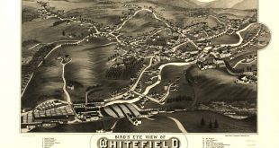 Vpn Services In Coos Nh Dans Bird's Eye View Of Whitefield, Coos County, N.h., 1883. Library ...