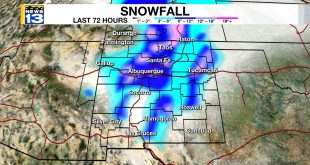 Vpn Services In De Baca Nm Dans How Much Snow Fell Around New Mexico? Preliminary Snow totals for ...