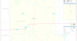 Vpn Services In Livingston Mo Dans Livingston County Mo Zip Code Wall Map Basic Style by Marketmaps