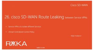 Vpn Services In Dewey Sd Dans 26. Cisco Sd-wan Route Leaking - Rayka (data Networking)